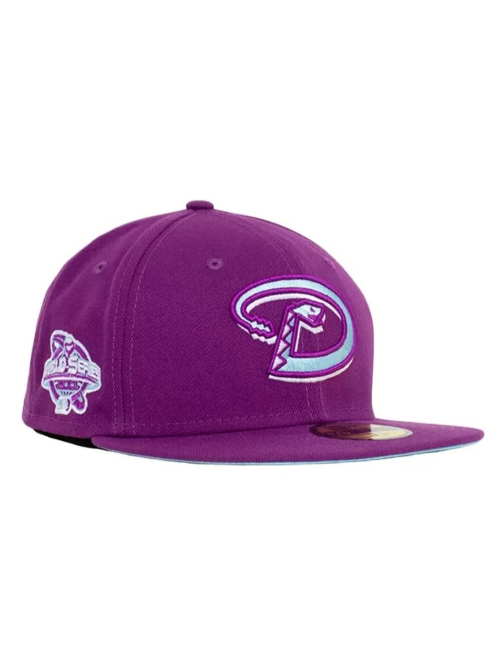 New Era Arizona Diamondbacks Dear Mama Fitted Hat 2001 WS Patch Size 7 1/2
